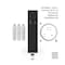Drinkpod Bottleless Hot & Cold Water Dispenser Water Cooler Filtration System Includes 3 Water Filters, Blk DPWPA600FSB - alternate 2